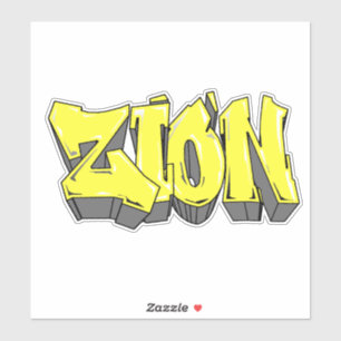 Custom Cut "Tony" Graffiti Vinyl Sticker