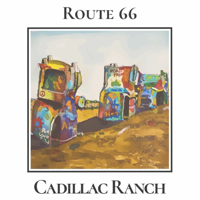 Custom-Cut Vinyl Sticker (Vorderseite)