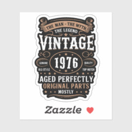 Custom-Cut Vinyl Sticker