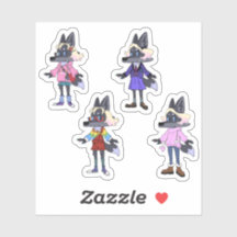 Custom-Cut Vinyl Sticker