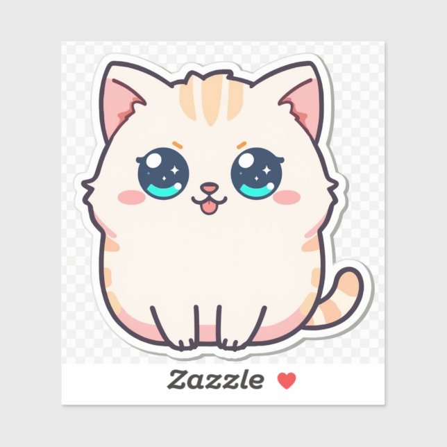 Custom-Cut Vinyl Sticker (Blatt)