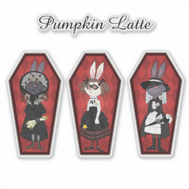 Custom-Cut Vinyl Sticker (Vorderseite)