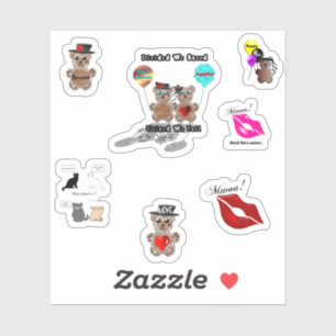 Custom Cut Vinyl Stickers Aufkleber