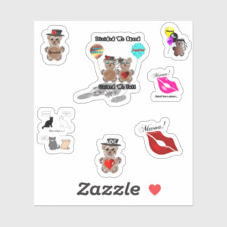 Custom Cut Vinyl Stickers Aufkleber