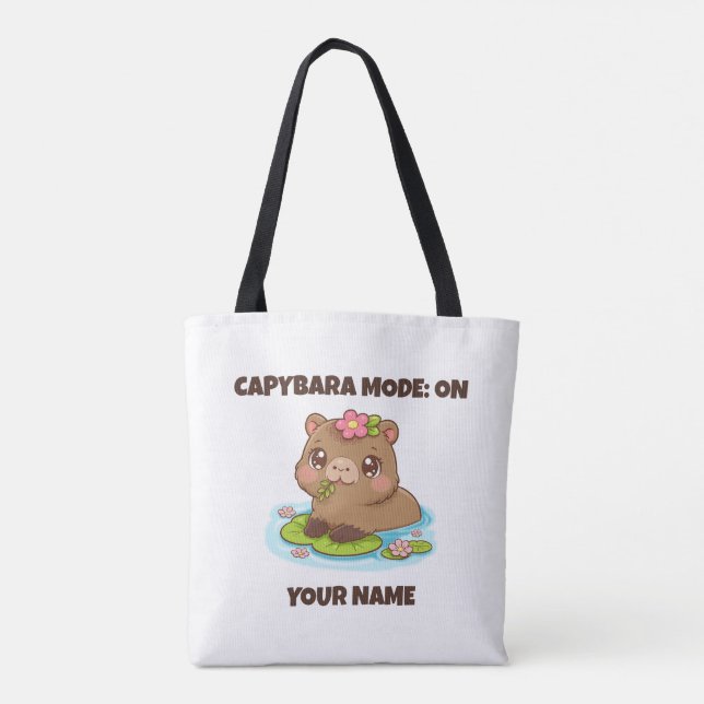 Custom Cute Kawaii Capybara Mode (Rückseite)