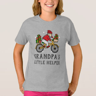 Custom Cyclist Christmas Matching Family T - Shirt