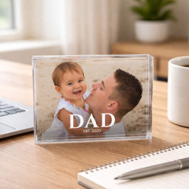 Custom Dad Established Modern Photo Fotoblock