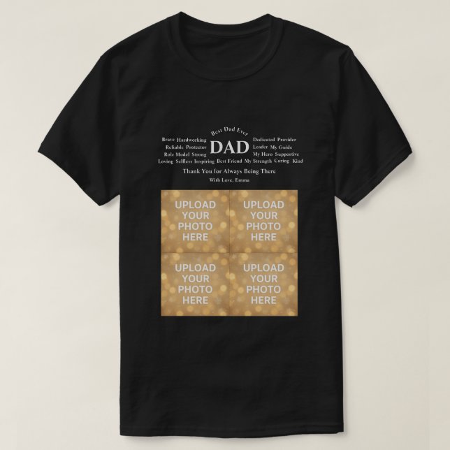 Custom Dad T-Shirt (Design vorne)