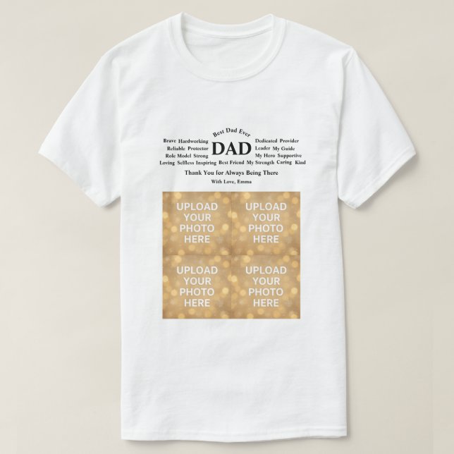 Custom Dad T-Shirt (Design vorne)