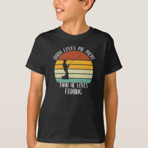 CUSTOM Dada Lieben mir mehr als die Lieben Fischen T-Shirt