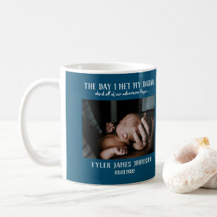 Custom Daddy Foto First Vatertag Kaffee Tasse