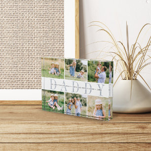 Custom Daddy Kids Fotoblock