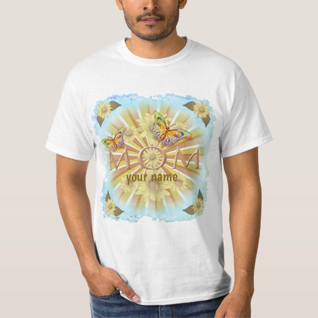 Custom Daisy Mama T - Shirt (Vorderseite)