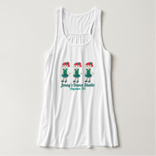 Custom Dance School Studio Steche Tanzlehrerin Gir Tank Top
