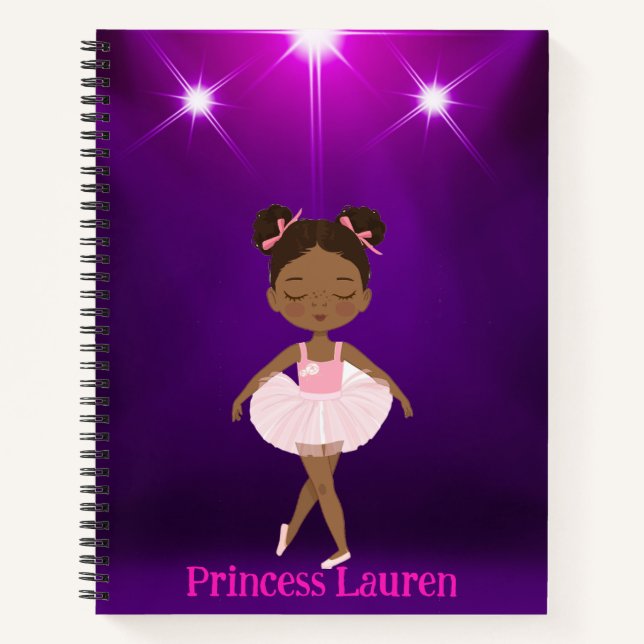 Custom Dancer Kids Notebook Notizbuch (Vorderseite)