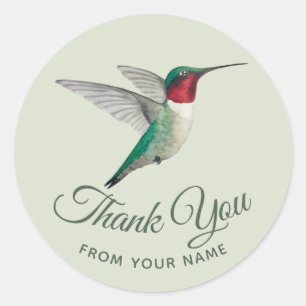 Custom Danke Hummingbird Sticker