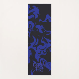 Custom Dark Waves Yoga Mat Yogamatte