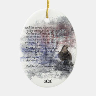 Custom Dating Edgar Allan Poe The Raven Gedicht Ar Keramikornament