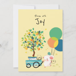 [Custom/DE] Happy New Year Balloon Rat Mouse Niedl Feiertagskarte