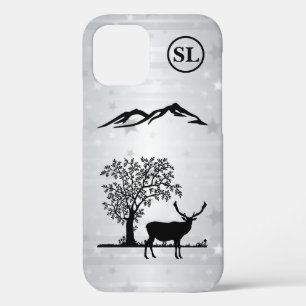 Custom Deer Silhouette Apple iPhone 12 Fall Case-Mate iPhone Hülle