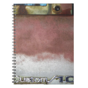 Custom Deluxe Rosa und Weiß Notizblock