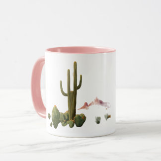 Custom Desert Cactus Tasse