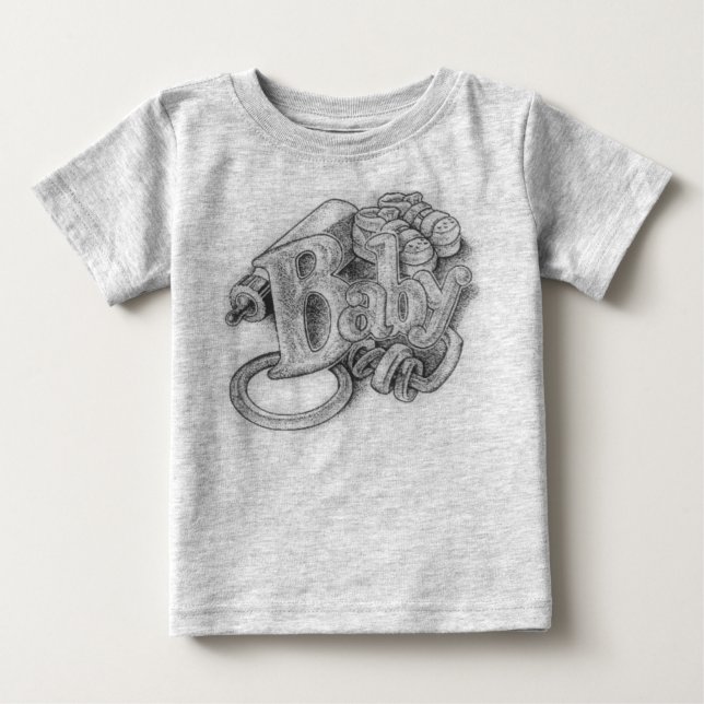 Custom Design Baby Onsie T-shirt (Vorderseite)