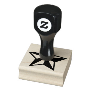 Custom Design Star Gummistempel