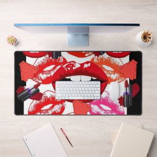 Custom Desk Mat for Salon Owners Makeup Artist Schreibtischunterlage