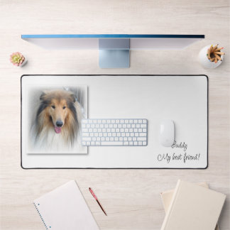 Custom Desk Mat Mans Best Friend Dog Schreibtischunterlage
