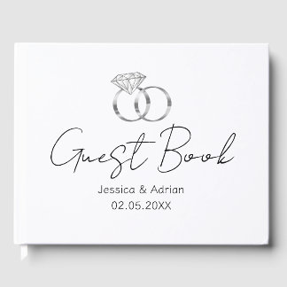 Custom Diamond Wedding Rings Gästebuch