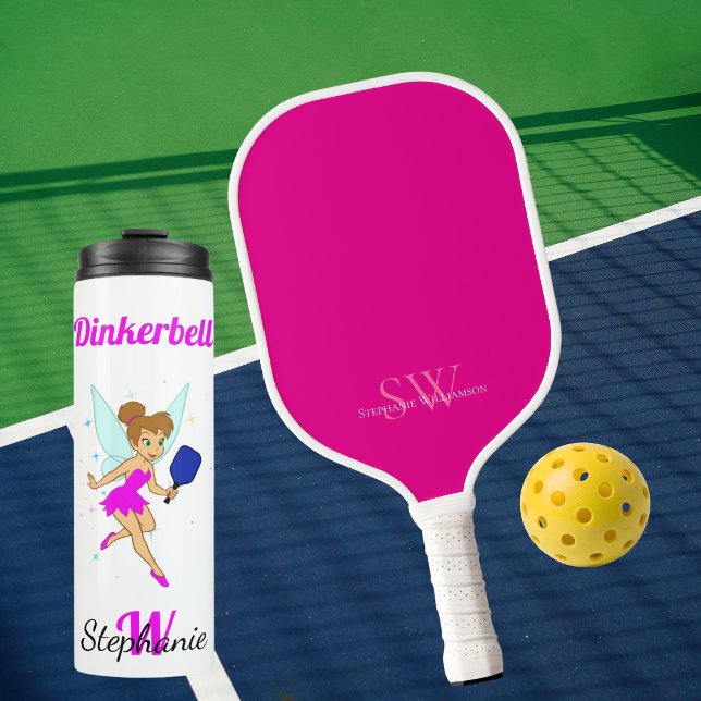 Custom Dinkerbell - Funny Pickleball für sie Thermosbecher (Von Creator hochgeladen)