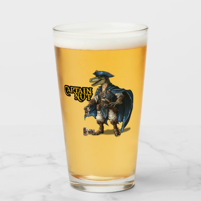 Custom Dinosaurier Pirate Charakter Tumbler (Vorne (Gefüllt))