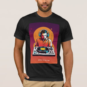 Custom DJ Mix - Personalisiert Playlist Art Print. T-Shirt