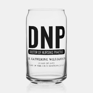 Custom DNP Doctor of Nursing Practice Abschluss Dosenglas