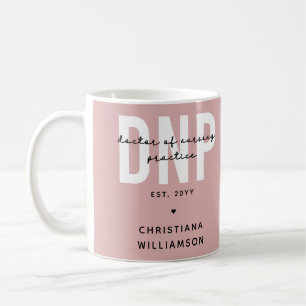Custom DNP Doctor of Nursing Practice Abschluss Kaffeetasse