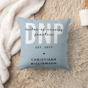 Custom DNP Doctor of Nursing Practice Abschluss Kissen