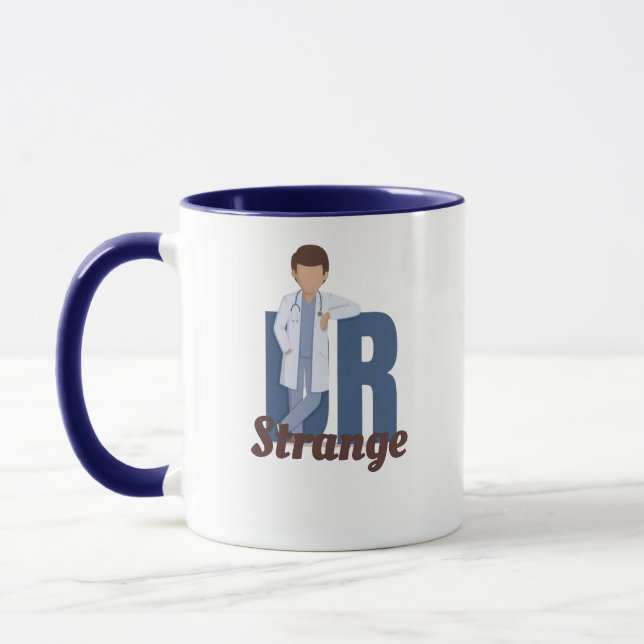 Custom Doctor Name Mug – Personalized DR gift Tasse (Links)