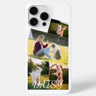 Custom dog cat photo collage phone case