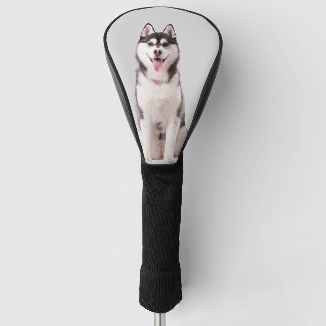 Custom Dog Photo Golf Headcover (Vorderseite)