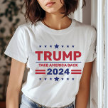 Custom Donald Trump 2024 Amerika zurück bringen T-Shirt<br><div class="desc">Zeigen Sie Ihre Unterstützung mit einem Custom Donald Trump 2024 Take America Back T - Shirt. Mit dem kühnen Slogan "Take America Back" und den lebendigen, patriotischen Farbtönen ist dieses Shirt der ideale Beweis für Ihr Engagement für die Kampagne 2024. Aus hochwertigem, komfortablem Stoff gefertigt, ist es für eine hervorragende...</div>