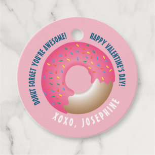 Custom Donut Vergessen Sie sind Phantastisch Valen Geschenkanhänger