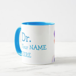 Custom Dr.  (Ihr Name) PhD-Abschluss Kaffee-Tasse Tasse