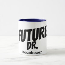 Custom Dr. Name Future Doctor Medical Funny Gift