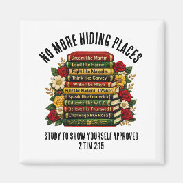 Custom Dream Like Martin Black Heroes Christian Magnet