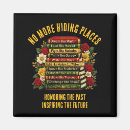 Custom Dream Like Martin Black History Heroes Magnet