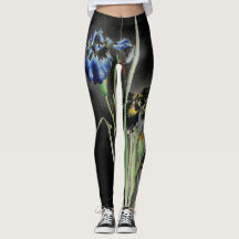 CUSTOM DRUCKTE IRIS-Leggings