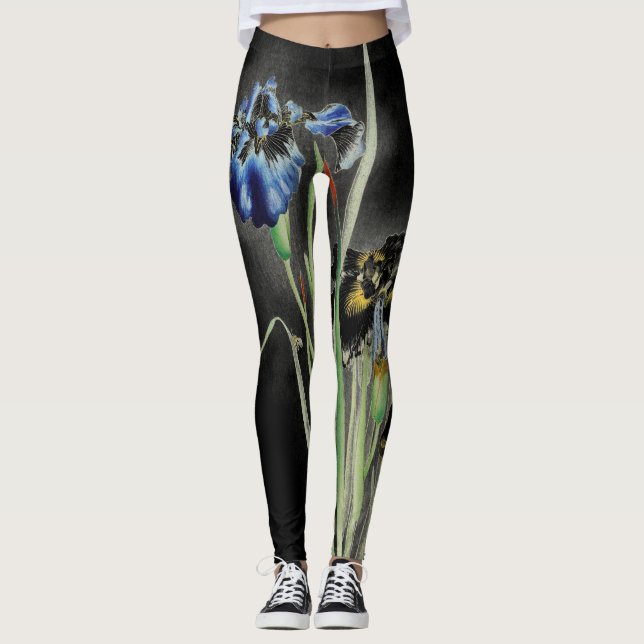 CUSTOM DRUCKTE IRIS-Leggings Leggings (Vorderseite)