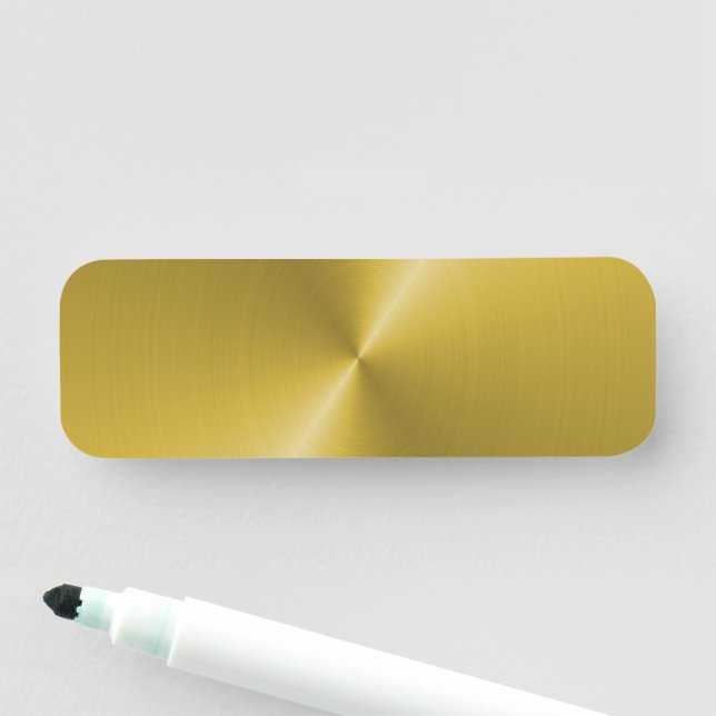 Custom Dry Erase Blank Name Badge Namensschild (Beispiel)