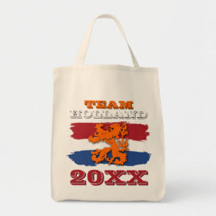 Custom Dutch Flag Orange Lion Team Holland 2023 Tragetasche
